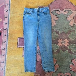 Madewell perfect vintage jeans